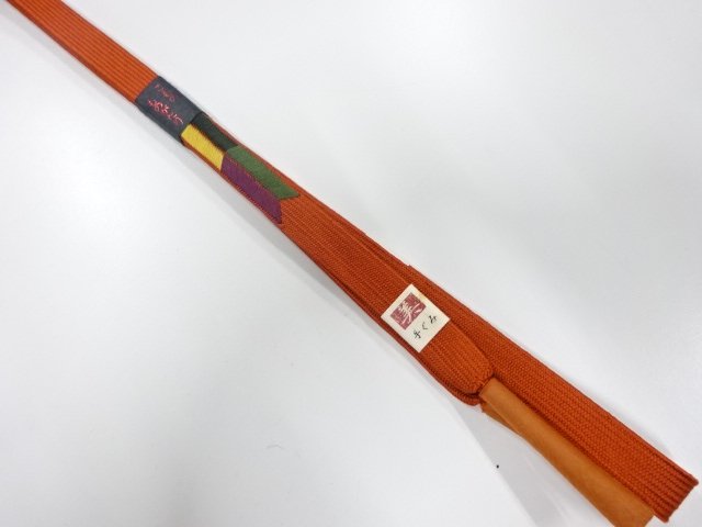 JAPANESE KIMONO / UNUSED KOREI HAND-TIED OBIJIME